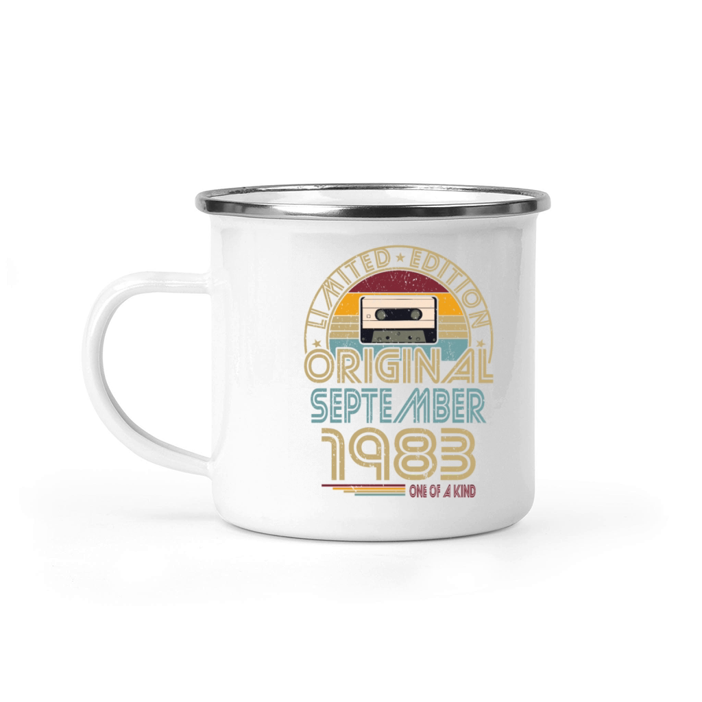 40th birthday september 1983 original 1983 Camping Mug