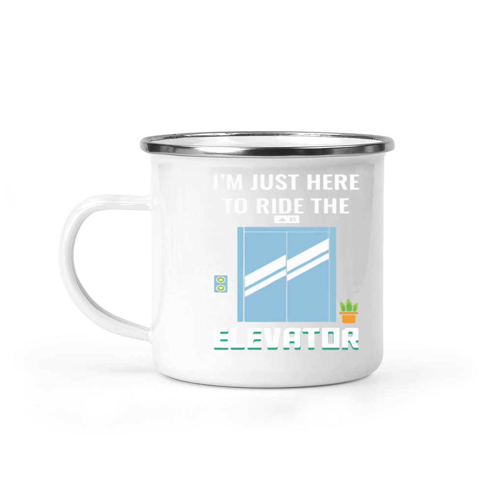 Elevator Mechanic Engineer Funny Jersey Camping Mug
