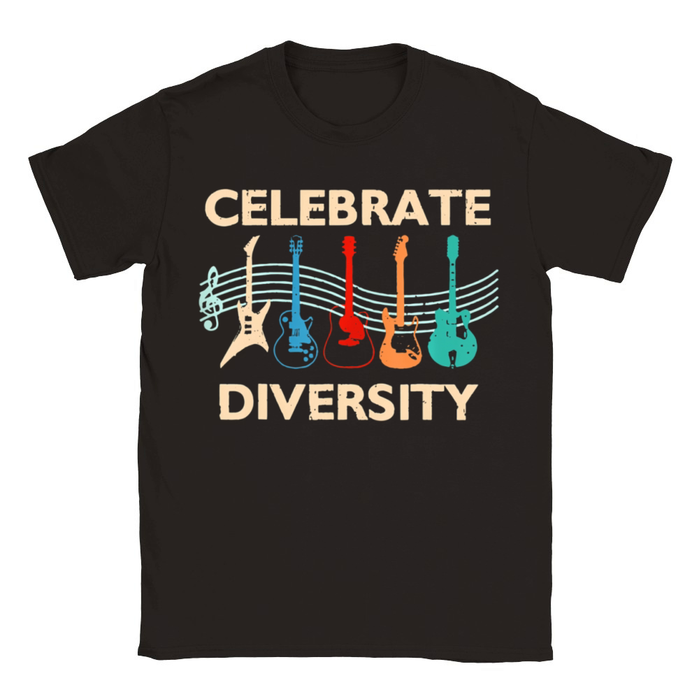 Celebrate Diversity Funny Vintage Classic Classic Kids Crewneck T-shirt