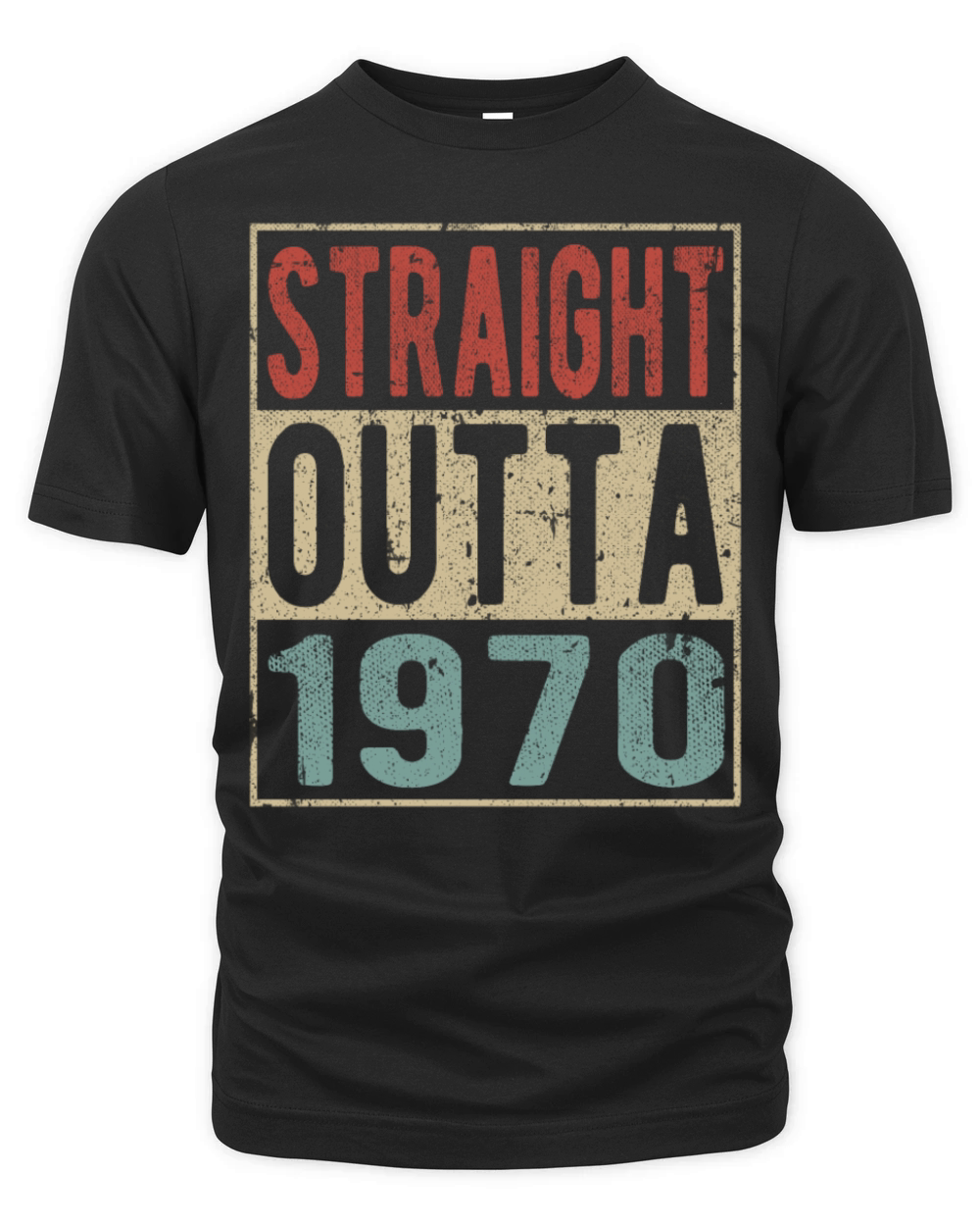 Straight Outta 1970 Organic Unisex T-shirt
