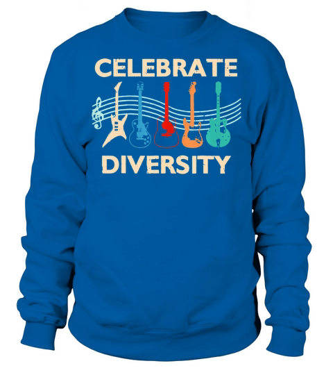 Celebrate Diversity Funny Vintage Classic Sweatshirt Unisex