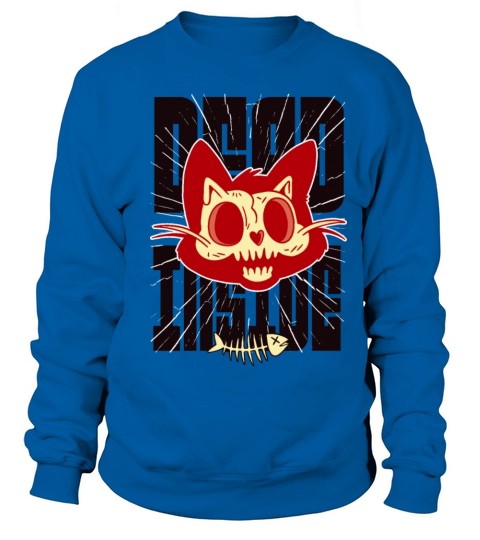 Skeleton Cat Sweatshirt Unisex