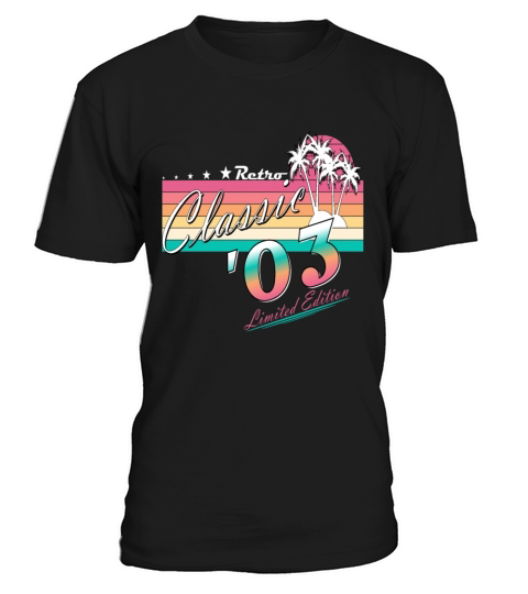 20th Birthday Vintage 2003 Classic 2003 T-Shirt Unisex