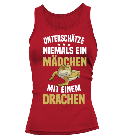 Bearded Lizard Reptile Pet Tank top Woman