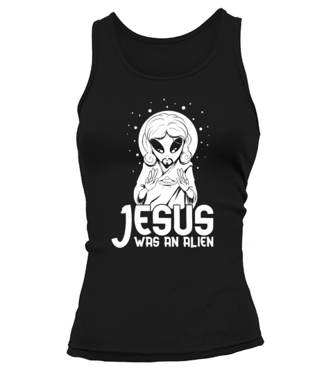 Christian Christianity Funny Alien Jesus Tank top Woman