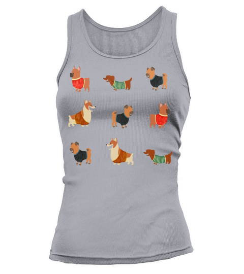 Dogs In Sweaters Tank top Woman