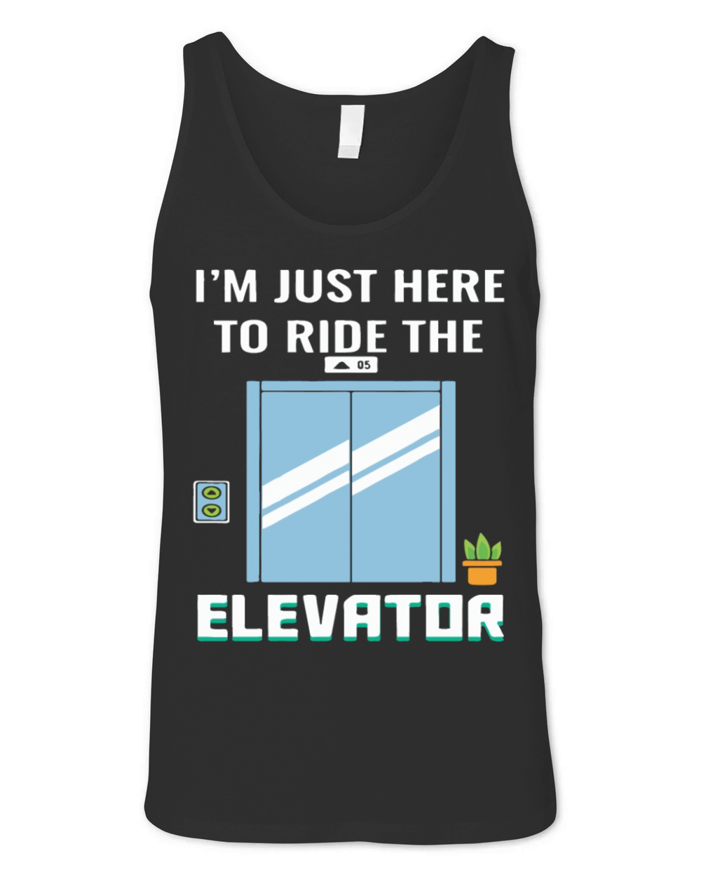 Elevator Mechanic Engineer Funny Jersey Unisex Jersey Tank