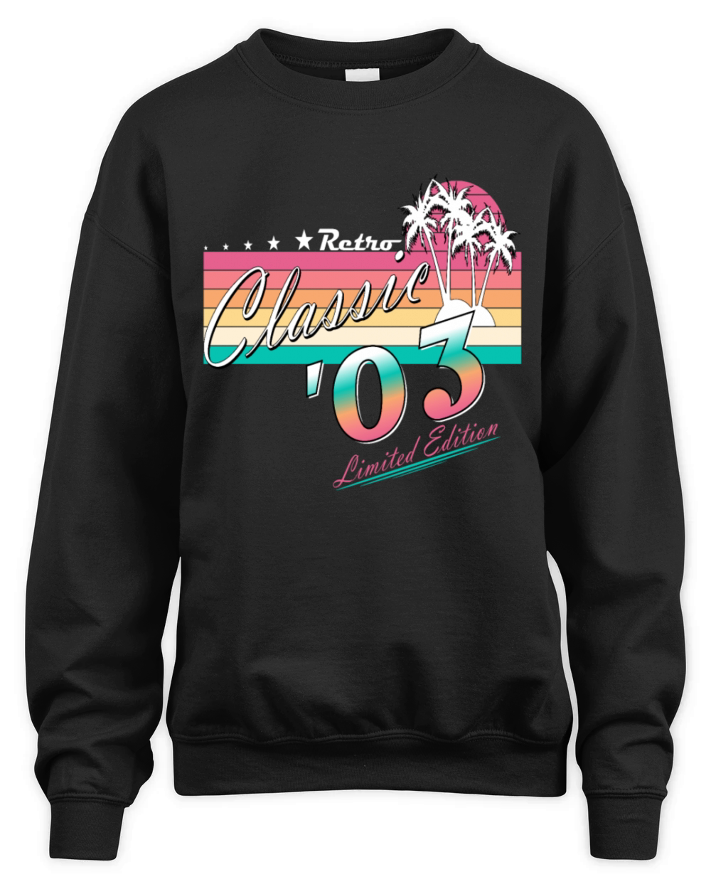 20th Birthday Vintage 2003 Classic 2003 Unisex Premium Crewneck Sweatshirt