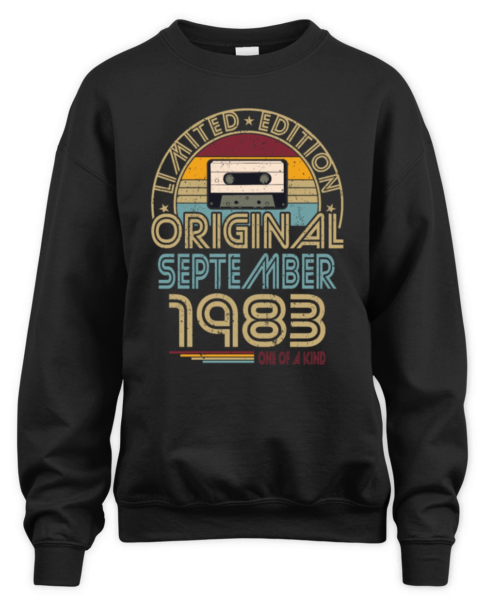 40th birthday september 1983 original 1983 Unisex Premium Crewneck Sweatshirt