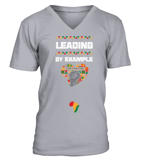 Leading by Example V-Neck T-shirt