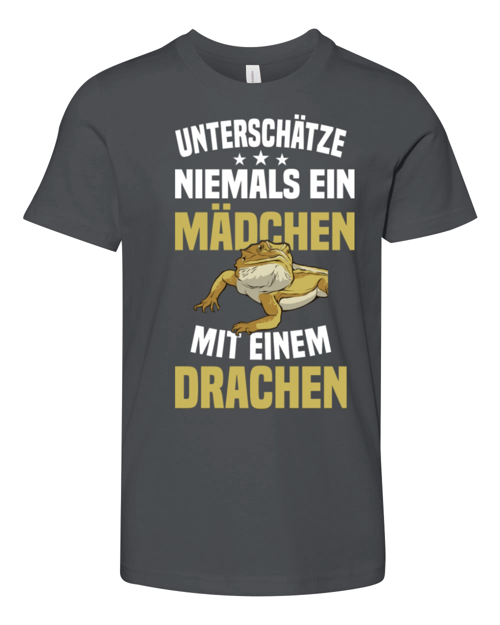 Bearded Lizard Reptile Pet Youth Unisex Jersey Tee