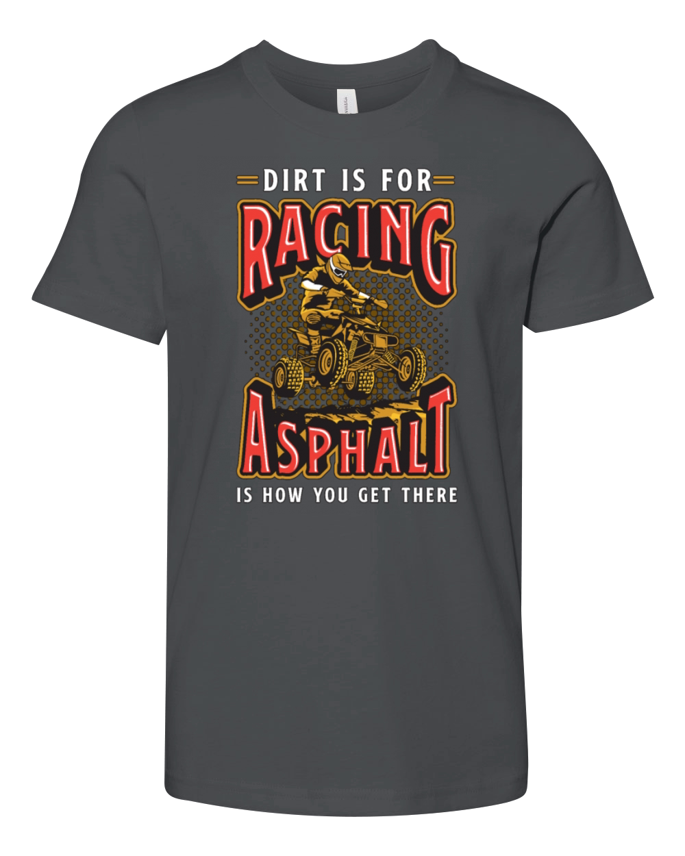 Off-Road Racing Dirt Is For Racing Off-Road Race Youth Unisex Jersey Tee