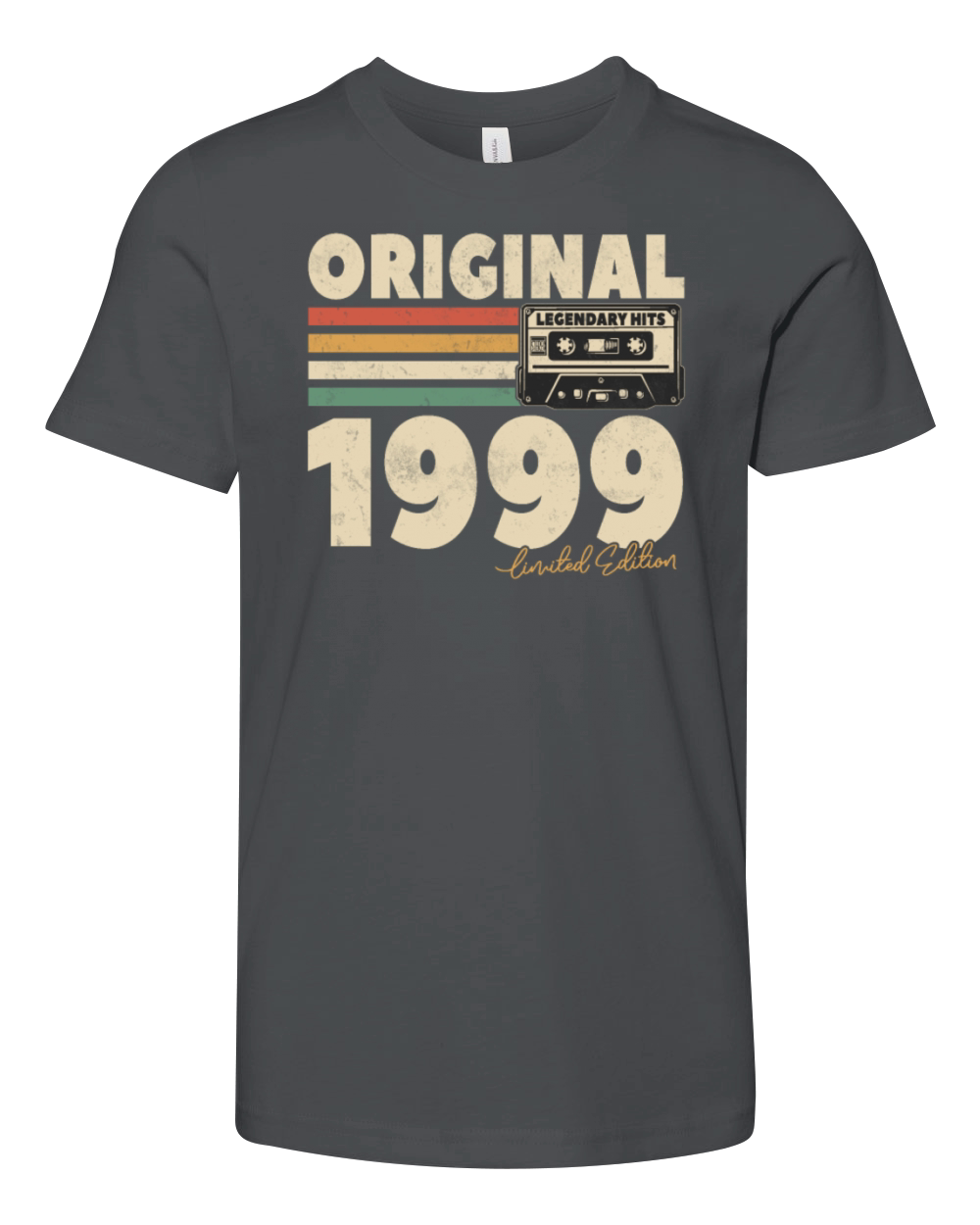 Vintage 1999 Birthday Gift Youth Unisex Jersey Tee