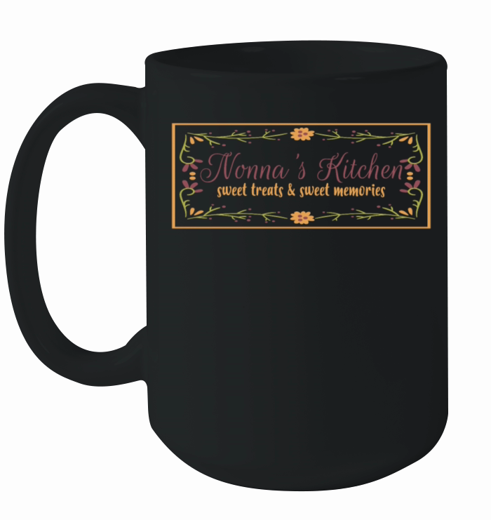 Nonnas Kitchen Mothers Day Gift Italian Grandma Ceramic Mug
