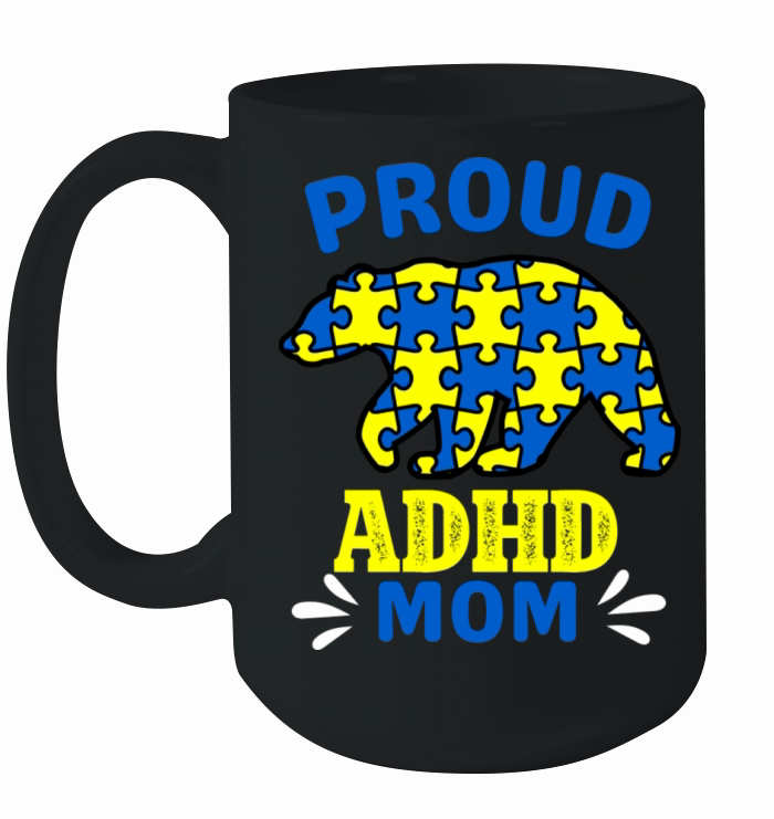 Proud Adhd Mom Ceramic Mug