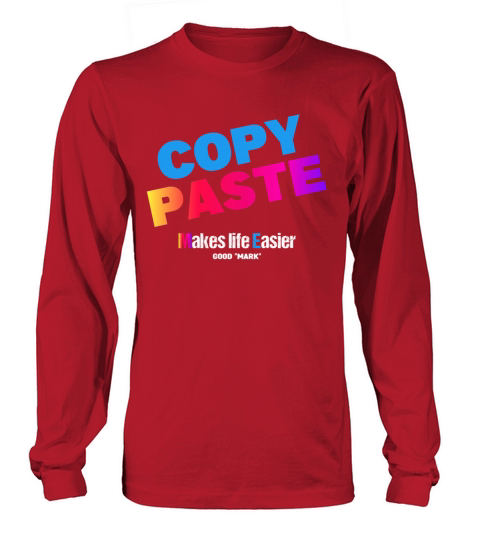 Elon Mark Copy Paste Thread T-Shirt Long sleeved Unisex