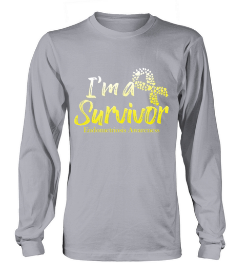 Im A Survivor Endometriosis Surgery Recovery Long sleeved Unisex