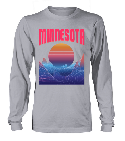 Minnesota Usa Staate Long sleeved Unisex