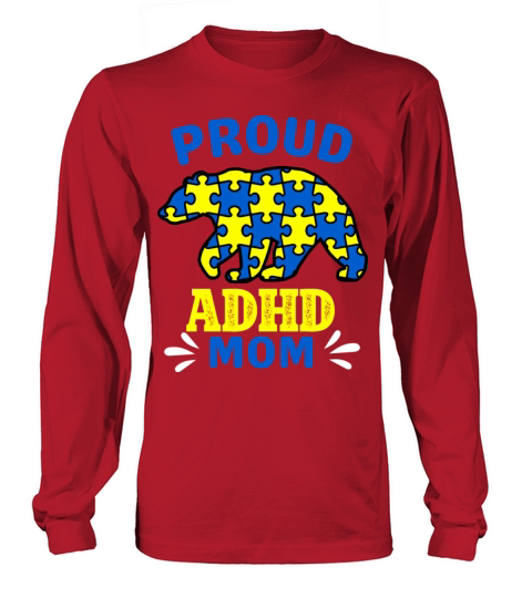 Proud Adhd Mom Long sleeved Unisex