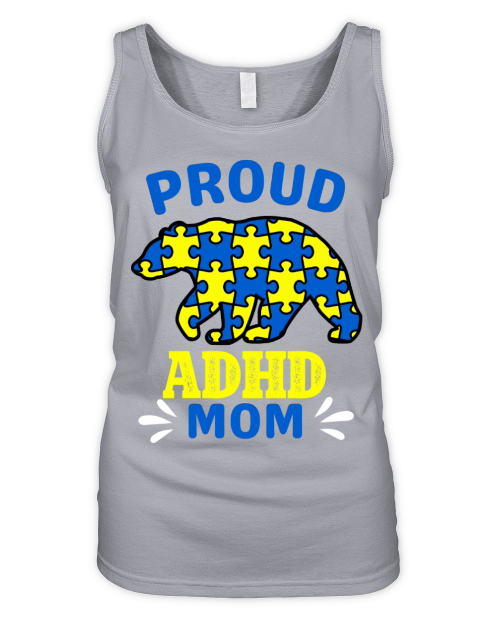 Proud Adhd Mom Organic Women's Tank Top
