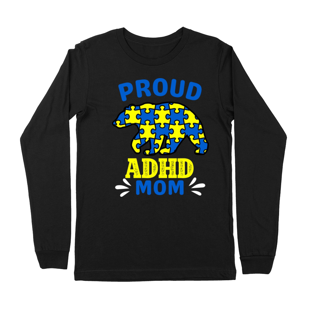 Proud Adhd Mom Premium Long Sleeve