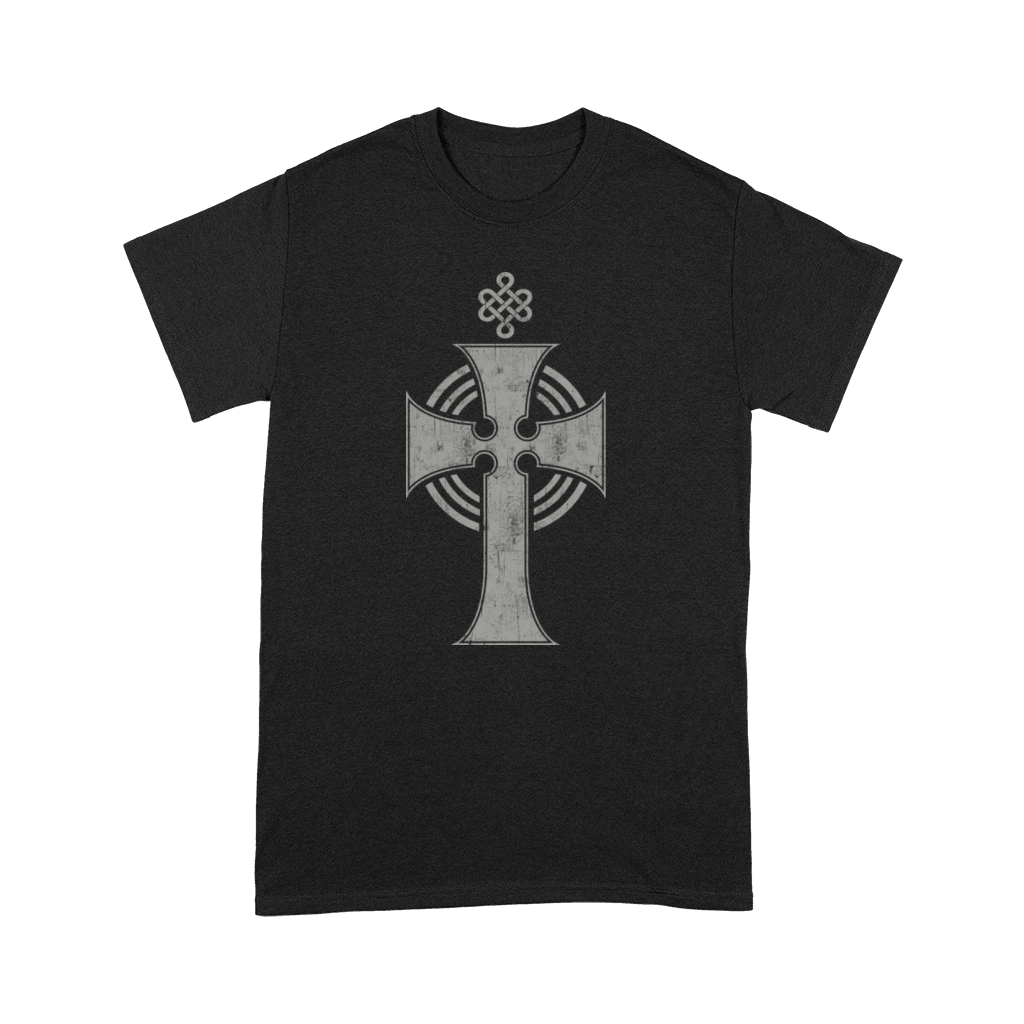 Beautiful Celtic Cross Design In Cool Vintage Premium T-shirt