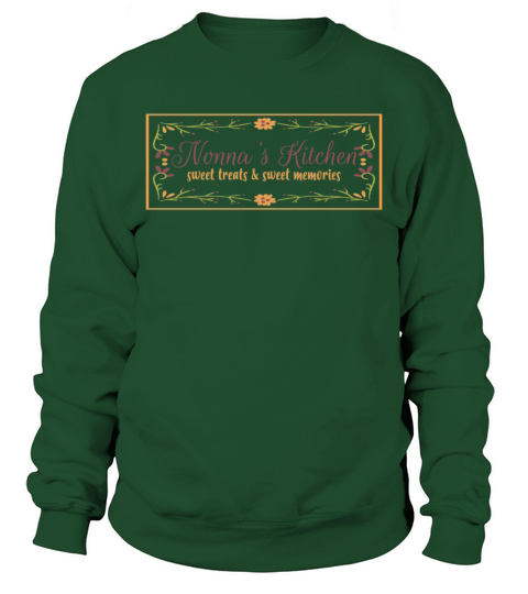 Nonnas Kitchen Mothers Day Gift Italian Grandma Sweatshirt Unisex