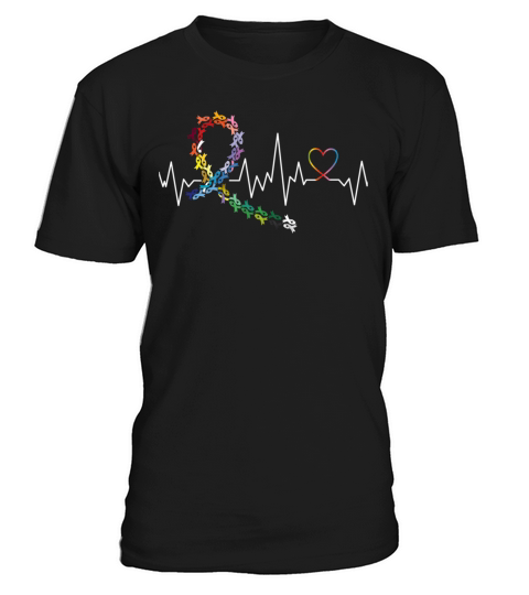 All Cancer Matters Awareness Day Heartbeat T-Shirt Unisex
