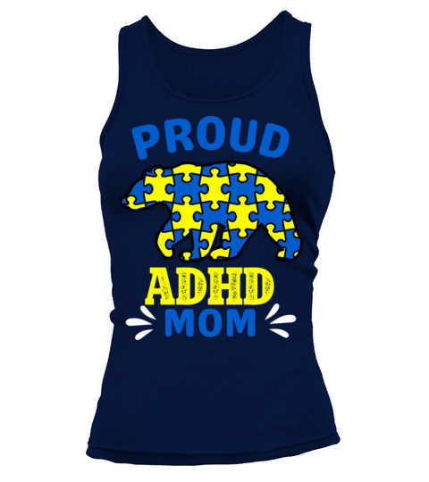 Proud Adhd Mom Tank top Woman