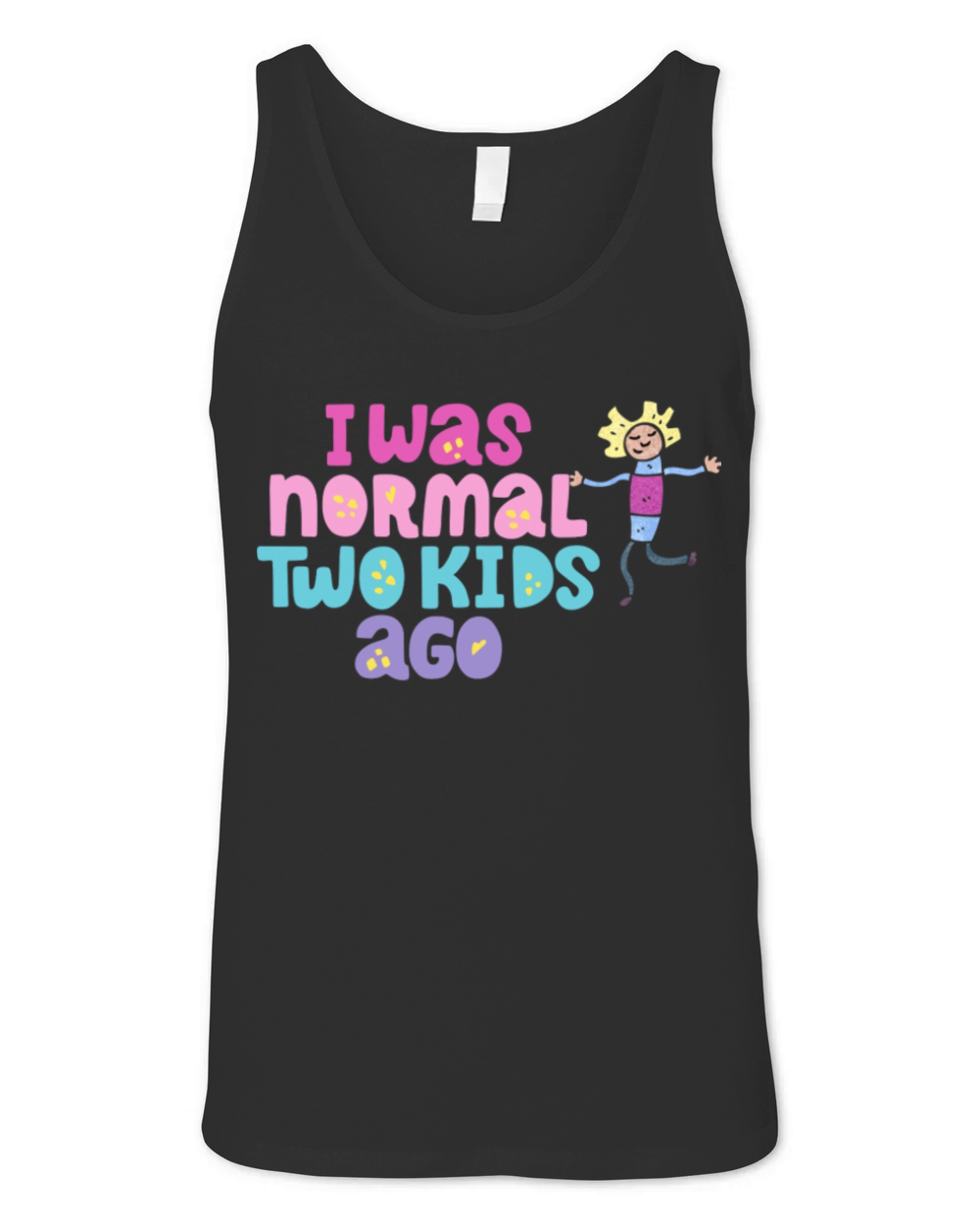 mom Playful Funny Quote Unisex Jersey Tank