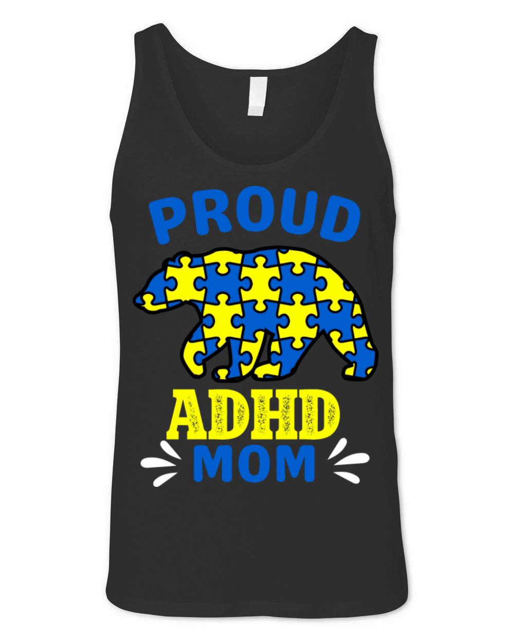Proud Adhd Mom Unisex Jersey Tank