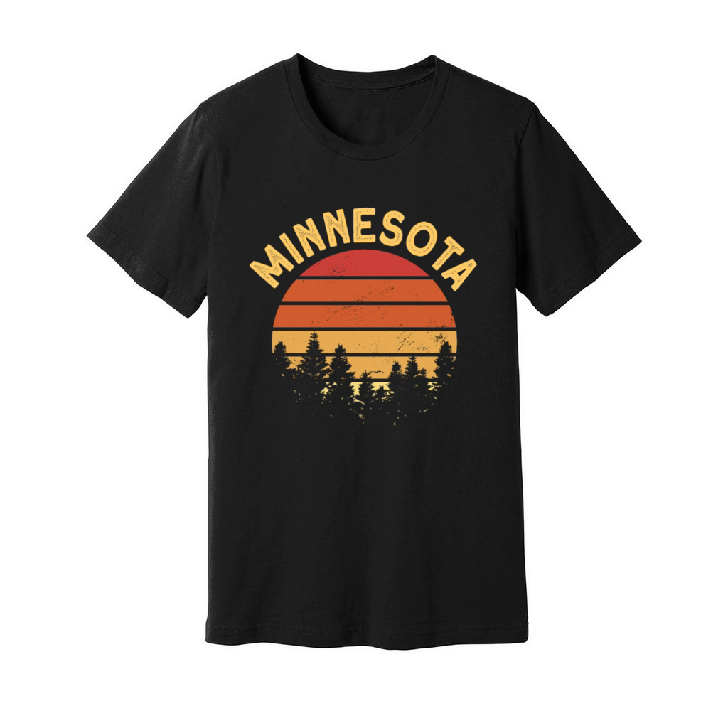 Minnesota Usa Staate Unisex Jersey Tee