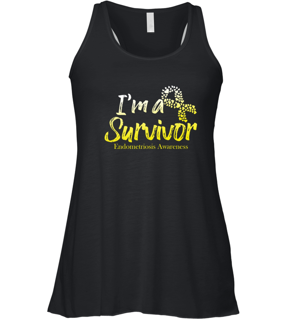 Im A Survivor Endometriosis Surgery Recovery Women's Flowy Tank Top