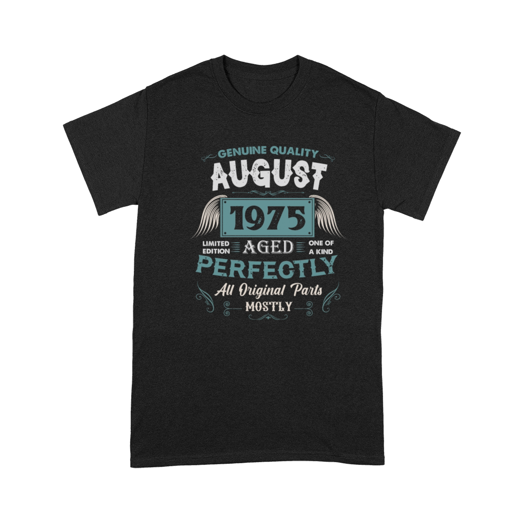 August 1975 Vintage Birthday Present Premium T-shirt