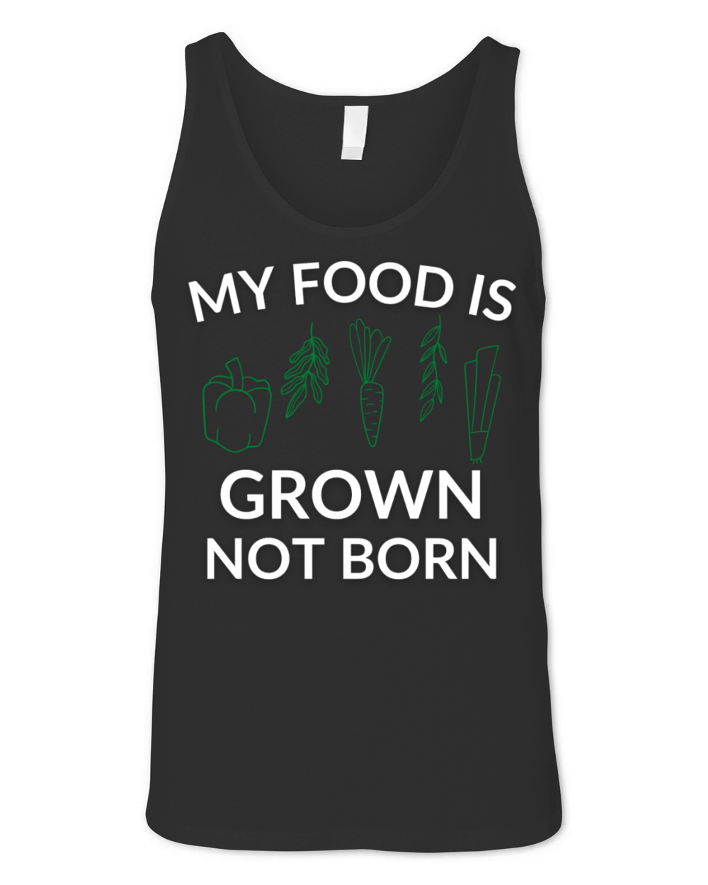 Whole Food Plant Based Lover Unisex Jersey Tank