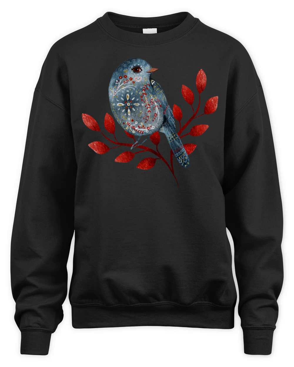 folk bird Unisex Premium Crewneck Sweatshirt