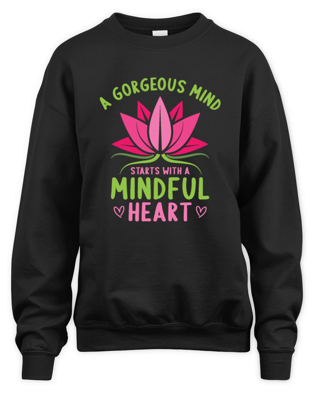 Mental Health Yoga Meditation Awareness Month Unisex Premium Crewneck Sweatshirt