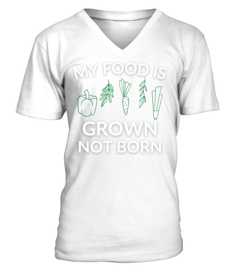 Whole Food Plant Based Lover V-Neck T-shirt