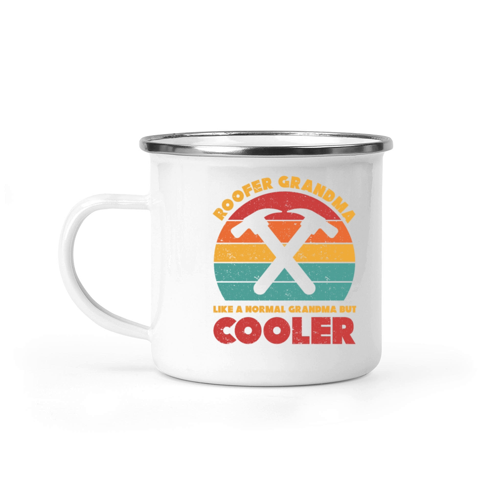 Roofer Gift Work Quote Craftsman Roofer Camping Mug