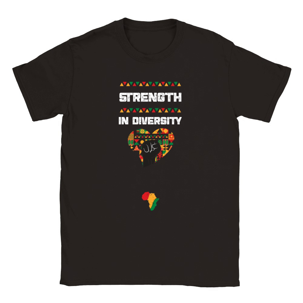 Strength in Diversity Classic Kids Crewneck T-shirt