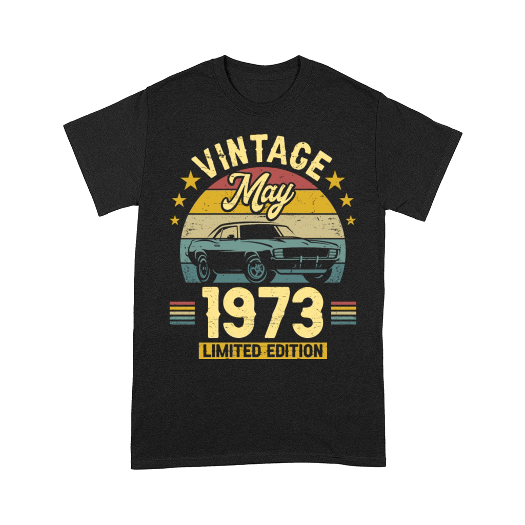 May 1973 50 Years Old Vintage 50th Birthday Comfort T-shirt