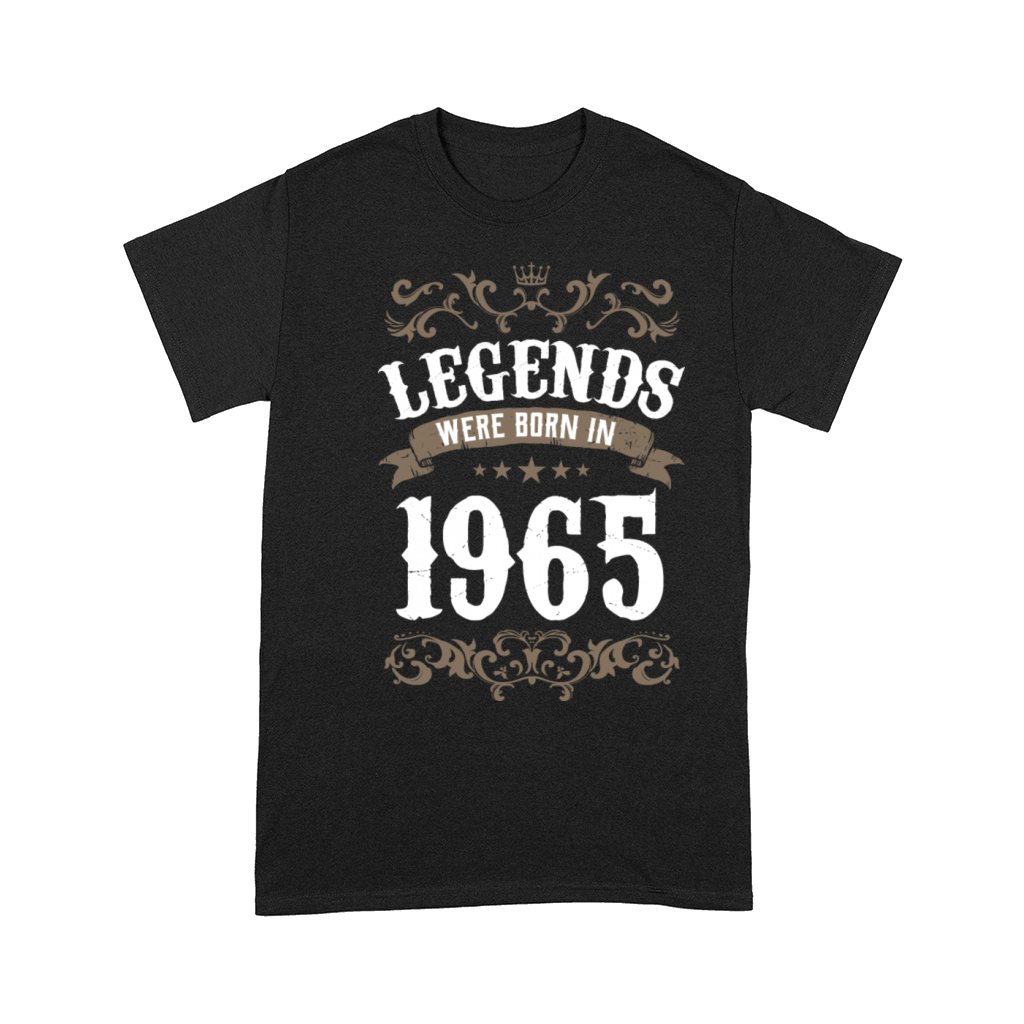 Vintage Legends Were Born In 1965 Birthday Comfort T-shirt