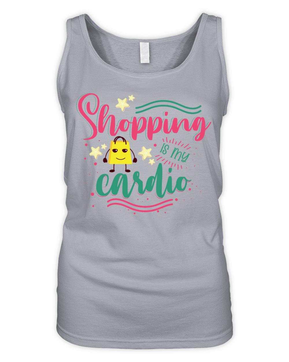 Shopping Is My Cardio Organic Women's Tank Top