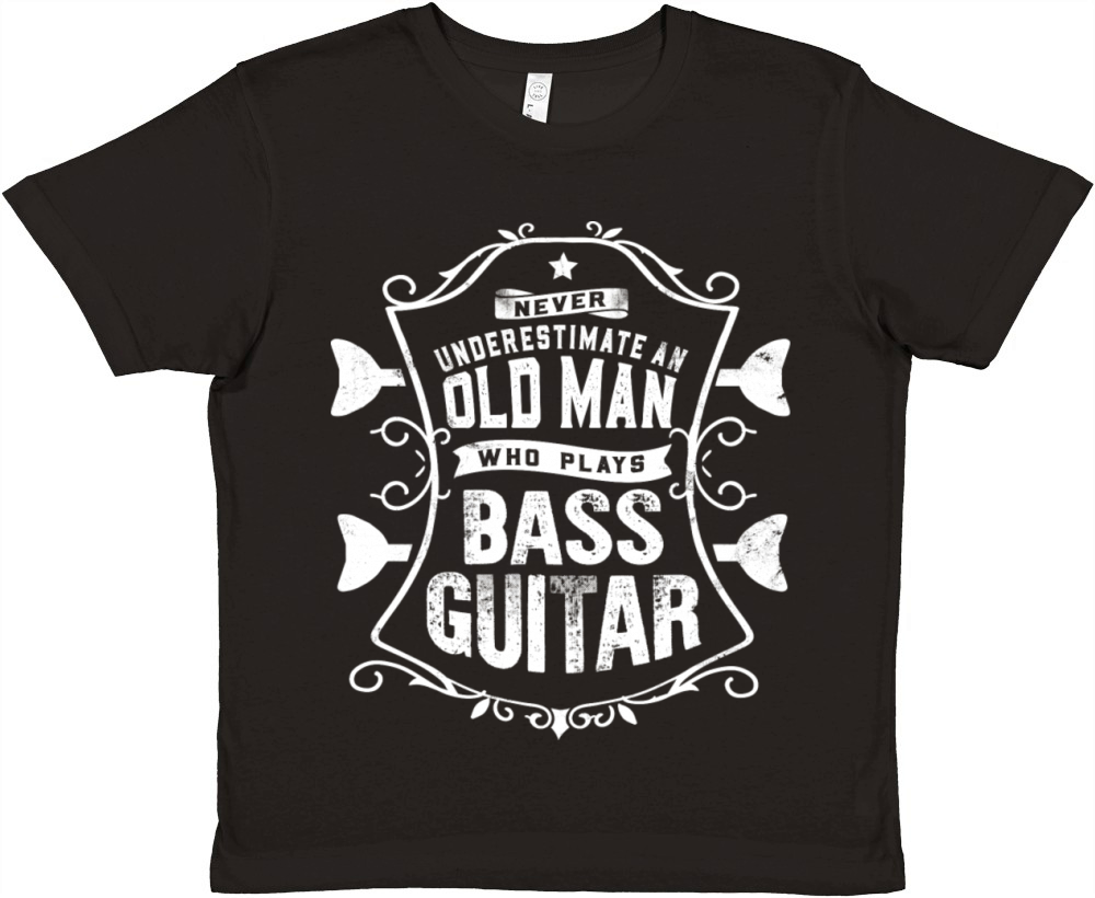 Bass Players Bassist Funny Quote Premium Kids Crewneck T-shirt