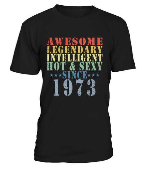 50th Birthday Man June Vintage 1973 Awesome T-Shirt Unisex