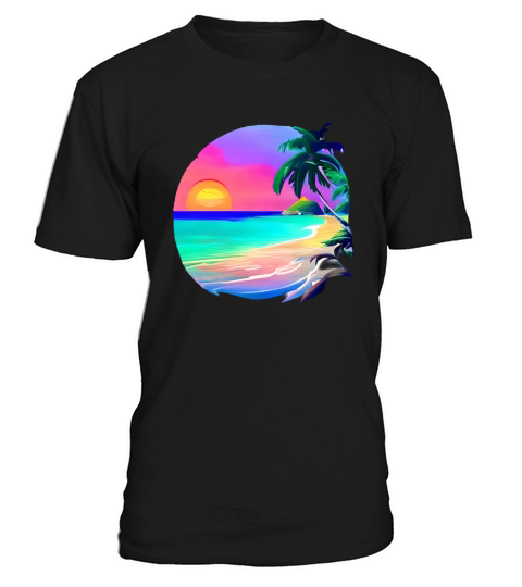 Vintage Caribbean Serenity T-Shirt Unisex
