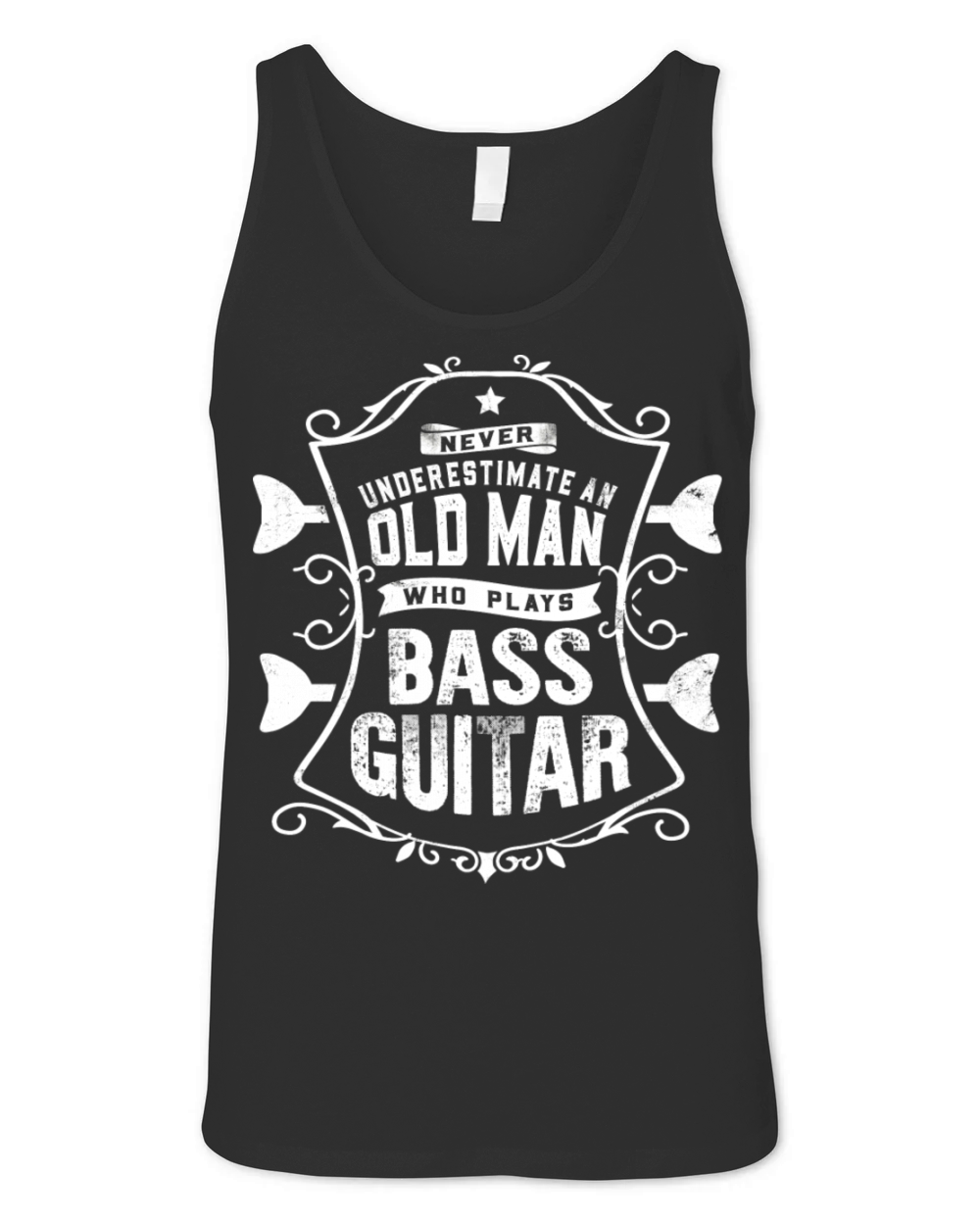 Bass Players Bassist Funny Quote Unisex Jersey Tank