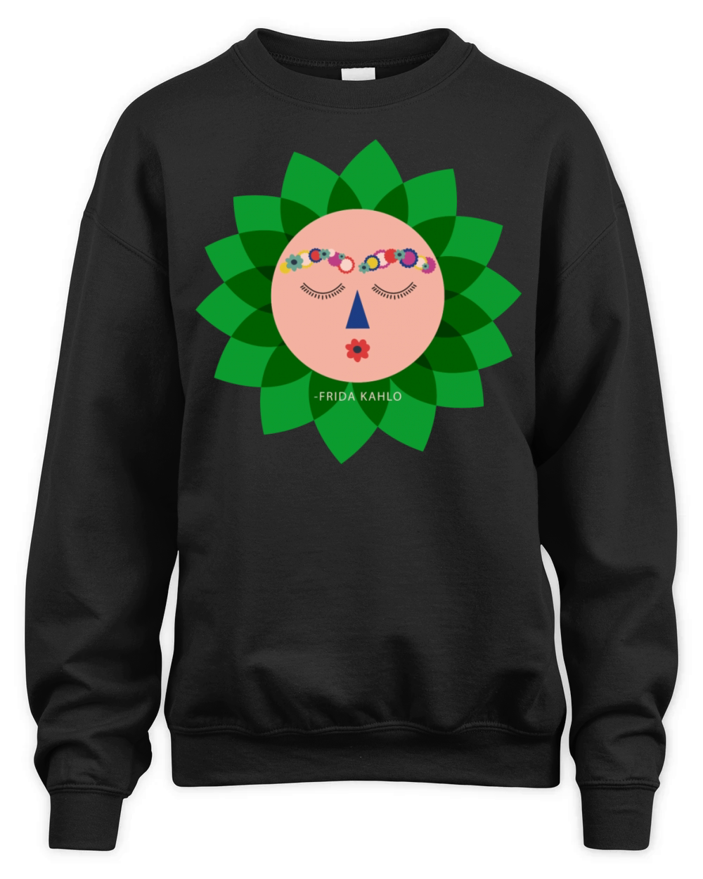 Frida Kahlo Vogue shirt Unisex Premium Crewneck Sweatshirt Designed by Sandeep Kashigaonkar