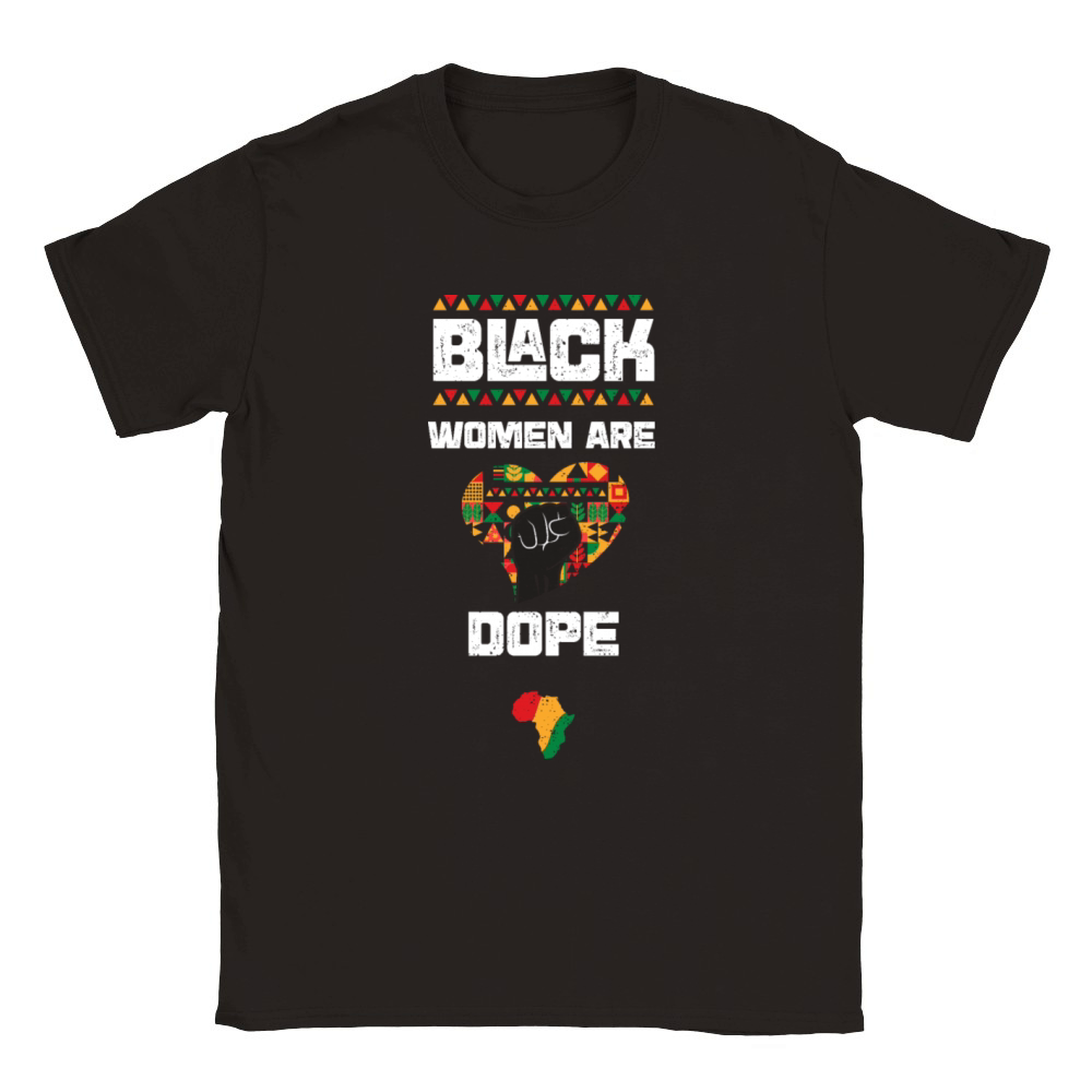 Black Women Are Dope Classic Kids Crewneck T-shirt