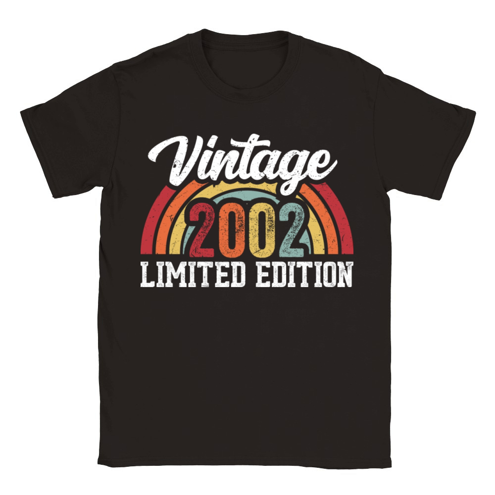 Vintage 2002 Limited Edition Classic Kids Crewneck T-shirt